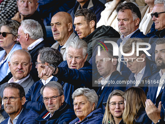 Willem II trainer Peter Maes during the match Willem II vs. PSV at the Koning Willem II stadium for the Dutch Eredivisie season 2024-2025 in...