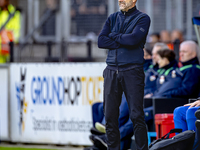 PSV Eindhoven trainer Peter Bosz during the match Willem II - PSV at the Koning Willem II stadium for the Dutch Eredivisie season 2024-2025...