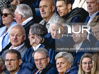 Willem II trainer Peter Maes during the match Willem II vs. PSV at the Koning Willem II stadium for the Dutch Eredivisie season 2024-2025 in...