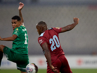 Alex Da Paixao Alves (R) of Gzira United is in action during the Malta 360 Sports Premier League soccer match between Floriana and Gzira Uni...