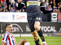 Willem II defender Runar Thor Sigurgeirsson and PSV Eindhoven midfielder Guus Til during the match Willem II vs. PSV at the Koning Willem II...