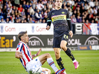 Willem II defender Runar Thor Sigurgeirsson and PSV Eindhoven midfielder Guus Til during the match Willem II vs. PSV at the Koning Willem II...