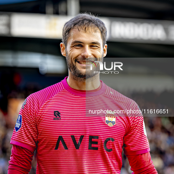 Willem II goalkeeper Thomas Didillon-Hodl during the match Willem II vs. PSV at the Koning Willem II stadium for the Dutch Eredivisie season...