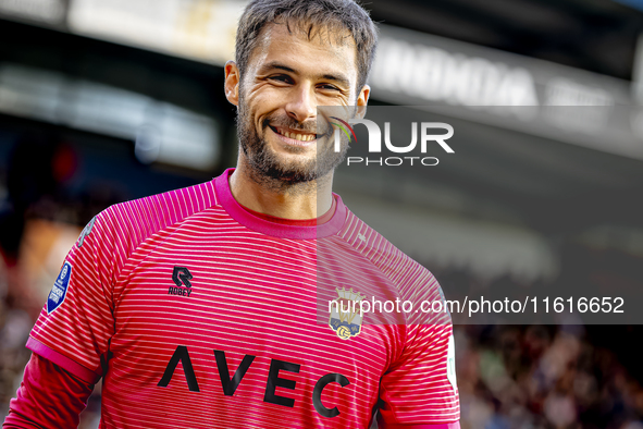 Willem II goalkeeper Thomas Didillon-Hodl during the match Willem II vs. PSV at the Koning Willem II stadium for the Dutch Eredivisie season...