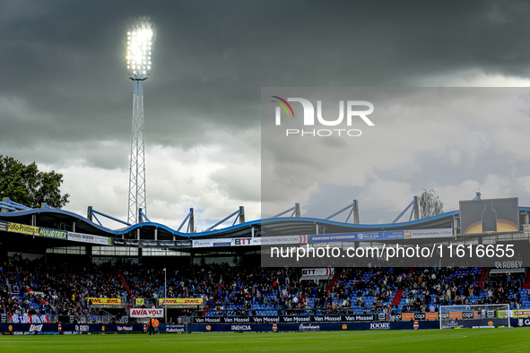 Stadium overview during the match Willem II - PSV at the Koning Willem II stadium for the Dutch Eredivisie season 2024-2025 in Tilburg, Neth...