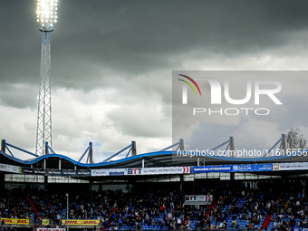 Stadium overview during the match Willem II - PSV at the Koning Willem II stadium for the Dutch Eredivisie season 2024-2025 in Tilburg, Neth...