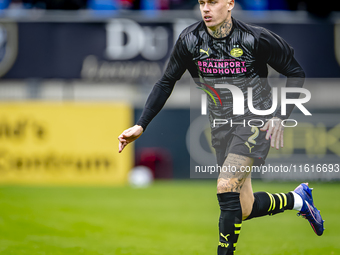 PSV Eindhoven defender Rick Karsdorp plays during the match Willem II vs. PSV at the Koning Willem II stadium for the Dutch Eredivisie seaso...