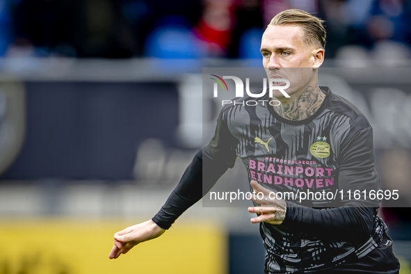 PSV Eindhoven defender Rick Karsdorp plays during the match Willem II vs. PSV at the Koning Willem II stadium for the Dutch Eredivisie seaso...