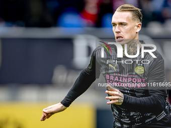 PSV Eindhoven defender Rick Karsdorp plays during the match Willem II vs. PSV at the Koning Willem II stadium for the Dutch Eredivisie seaso...