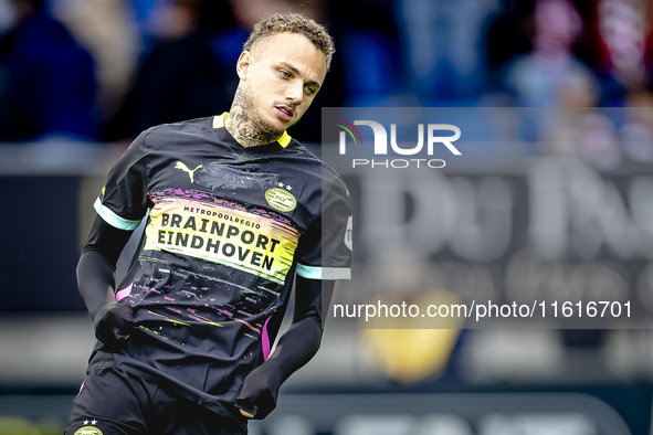 PSV Eindhoven forward Noa Lang during the match between Willem II and PSV at the Koning Willem II stadium for the Dutch Eredivisie season 20...