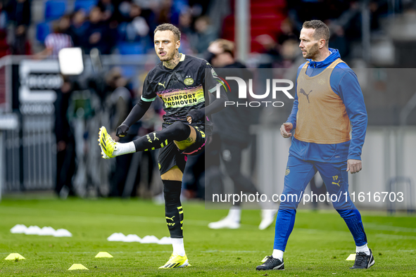 PSV Eindhoven forward Noa Lang during the match between Willem II and PSV at the Koning Willem II stadium for the Dutch Eredivisie season 20...