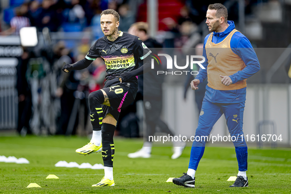 PSV Eindhoven forward Noa Lang during the match between Willem II and PSV at the Koning Willem II stadium for the Dutch Eredivisie season 20...