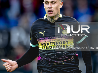 PSV Eindhoven defender Rick Karsdorp during the match Willem II - PSV at the Koning Willem II stadium for the Dutch Eredivisie season 2024-2...