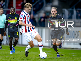 PSV Eindhoven defender Rick Karsdorp during the match Willem II - PSV at the Koning Willem II stadium for the Dutch Eredivisie season 2024-2...