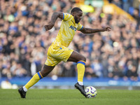 During the Premier League match between Everton and Crystal Palace at Goodison Park in Liverpool, England, on September 28, 2024. (