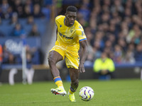 During the Premier League match between Everton and Crystal Palace at Goodison Park in Liverpool, England, on September 28, 2024. (