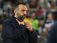 Stefano Lavarini, head coach of Vero Volley Milano, during the Supercoppa Fineco Lega Volley Femminile between Prosecco Doc Imoco Conegliano...