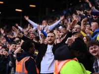 Jayden Bogle (Leeds United) scores his team's second goal during the Sky Bet Championship match between Leeds United and Coventry City at El...