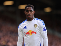 Junior Firpo (Leeds United) during the Sky Bet Championship match between Leeds United and Coventry City at Elland Road in Leeds, England, o...