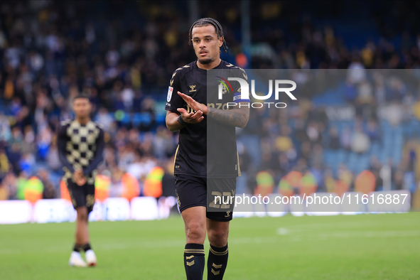 Joel Latibeaudiere (Coventry City) after the Sky Bet Championship match between Leeds United and Coventry City at Elland Road in Leeds, Engl...