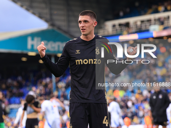 Bobby Thomas (Coventry City) after the Sky Bet Championship match between Leeds United and Coventry City at Elland Road in Leeds, England, o...