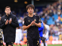 Tatsuhiro Sakamoto (Coventry City) after the Sky Bet Championship match between Leeds United and Coventry City at Elland Road in Leeds, Engl...