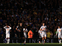 Joel Piroe (Leeds United) scores his team's third goal during the Sky Bet Championship match between Leeds United and Coventry City at Ellan...