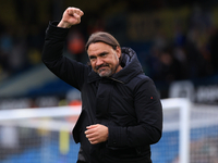 Daniel Farke, Leeds United manager, after the Sky Bet Championship match between Leeds United and Coventry City at Elland Road in Leeds, Eng...