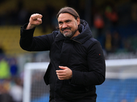 Daniel Farke, Leeds United manager, after the Sky Bet Championship match between Leeds United and Coventry City at Elland Road in Leeds, Eng...