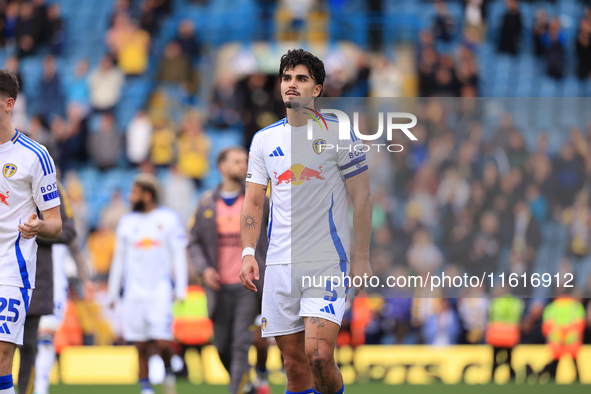 Pascal Struijk (Leeds United) after the Sky Bet Championship match between Leeds United and Coventry City at Elland Road in Leeds, England,...