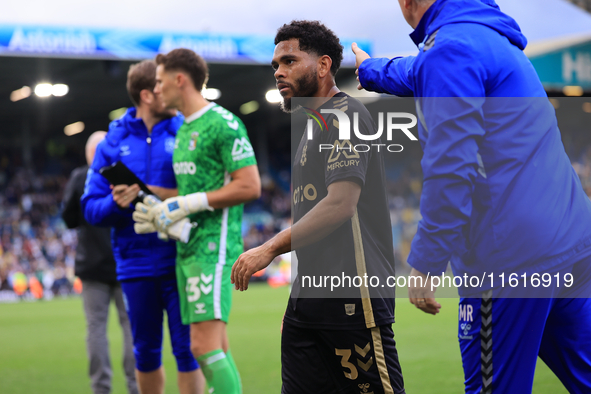 Jay Dasilva (Coventry City) after the Sky Bet Championship match between Leeds United and Coventry City at Elland Road in Leeds, England, on...