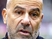 PSV Eindhoven trainer Peter Bosz during the match Willem II - PSV at the Koning Willem II stadium for the Dutch Eredivisie season 2024-2025...