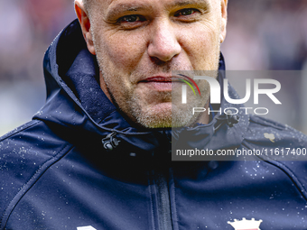 Willem II Assistant Trainer Kristof Aelbrecht during the match Willem II vs. PSV at the Koning Willem II Stadium for the Dutch Eredivisie se...