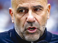 PSV Eindhoven trainer Peter Bosz during the match Willem II - PSV at the Koning Willem II stadium for the Dutch Eredivisie season 2024-2025...