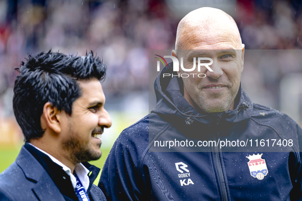 Willem II Assistant Trainer Kristof Aelbrecht during the match Willem II vs. PSV at the Koning Willem II Stadium for the Dutch Eredivisie se...