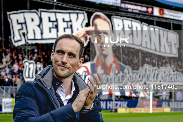 Former Willem II player Freek Heerkens during the match Willem II vs. PSV at the Koning Willem II stadium for the Dutch Eredivisie season 20...