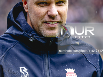 Willem II Assistant Trainer Kristof Aelbrecht during the match Willem II vs. PSV at the Koning Willem II Stadium for the Dutch Eredivisie se...