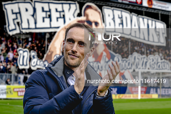 Former Willem II player Freek Heerkens during the match Willem II vs. PSV at the Koning Willem II stadium for the Dutch Eredivisie season 20...