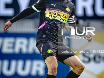 PSV Eindhoven defender Olivier Boscagli during the match Willem II - PSV at the Koning Willem II stadium for the Dutch Eredivisie season 202...