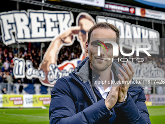 Former Willem II player Freek Heerkens during the match Willem II vs. PSV at the Koning Willem II stadium for the Dutch Eredivisie season 20...