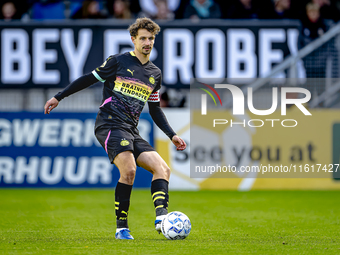 PSV Eindhoven defender Olivier Boscagli during the match Willem II - PSV at the Koning Willem II stadium for the Dutch Eredivisie season 202...