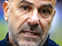 PSV Eindhoven trainer Peter Bosz during the match Willem II - PSV at the Koning Willem II stadium for the Dutch Eredivisie season 2024-2025...