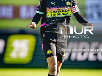 PSV Eindhoven defender Olivier Boscagli during the match Willem II - PSV at the Koning Willem II stadium for the Dutch Eredivisie season 202...