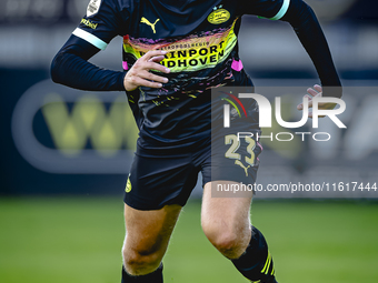 PSV Eindhoven midfielder Joey Veerman during the match Willem II - PSV at the Koning Willem II stadium for the Dutch Eredivisie season 2024-...