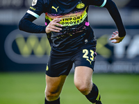 PSV Eindhoven midfielder Joey Veerman during the match Willem II - PSV at the Koning Willem II stadium for the Dutch Eredivisie season 2024-...