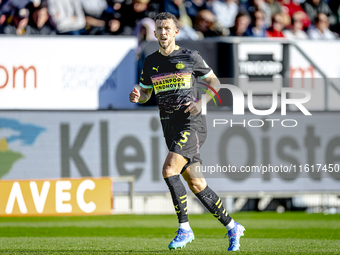 PSV Eindhoven forward Ivan Perisic plays during the match between Willem II and PSV at the Koning Willem II stadium for the Dutch Eredivisie...