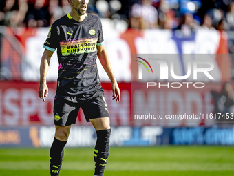 PSV Eindhoven forward Ivan Perisic plays during the match between Willem II and PSV at the Koning Willem II stadium for the Dutch Eredivisie...