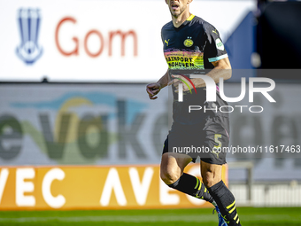 PSV Eindhoven forward Ivan Perisic plays during the match between Willem II and PSV at the Koning Willem II stadium for the Dutch Eredivisie...