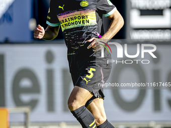 PSV Eindhoven forward Ivan Perisic plays during the match between Willem II and PSV at the Koning Willem II stadium for the Dutch Eredivisie...