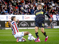 Willem II defender Runar Thor Sigurgeirsson and PSV Eindhoven midfielder Guus Til during the match between Willem II and PSV at the Koning W...